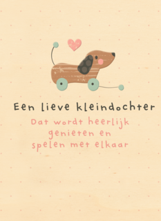 geboorte kleindochter een lieve kleindochter