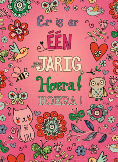 er is er een jarig hoera