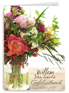 bloembos gefeliciteerd