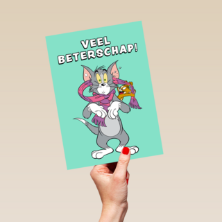 Veel beterschap Tom en Jerry