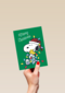 merry christmas from Snoopy and Woodstock