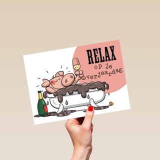 funny mail relax op je verjaardag