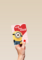 valentijn minion eye love you