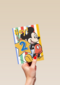 Hey jij bent 2 Mickey Mouse verjaardagskaart