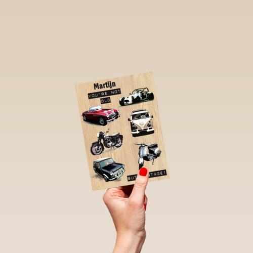 Oldschool motor and cars