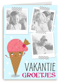 ijsje vakantiegroetjes