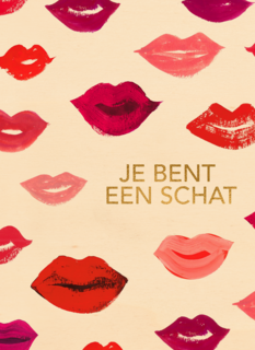 liefde vriendschap kaart je bent een schat