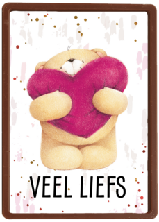 valentijnskaart forever friends Veel liefs