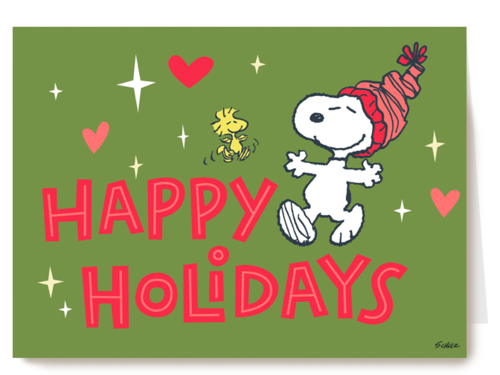 Peanuts Snoopy Happy Holidays