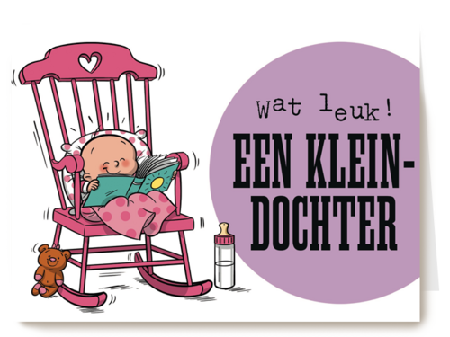 Kaart Hallmark | Geboorte Felicitatie | Funny Mail Wat Leuk Een Kleindochter