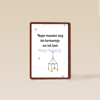 9 maanden lang een hartenwensje