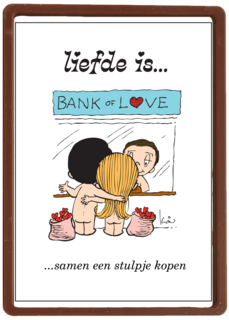 liefde is kaart samen een stulpje kopen