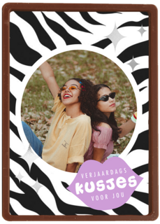 fotokaart verjaardag hip verjaardag kusjes voor jou