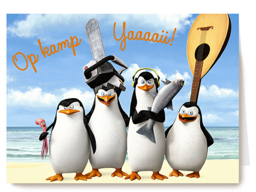 Op kamp yaai Penguins