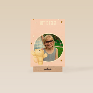 het is feest met de forever friends fotokaart