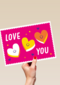 Kinderpostzegels - Love You