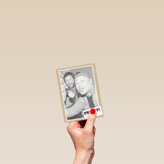 fotokaart staand proost