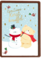 kerstkaart forever friends een lieve kerst knuffel