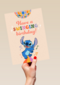 Swinging Birthday Disney Stitch