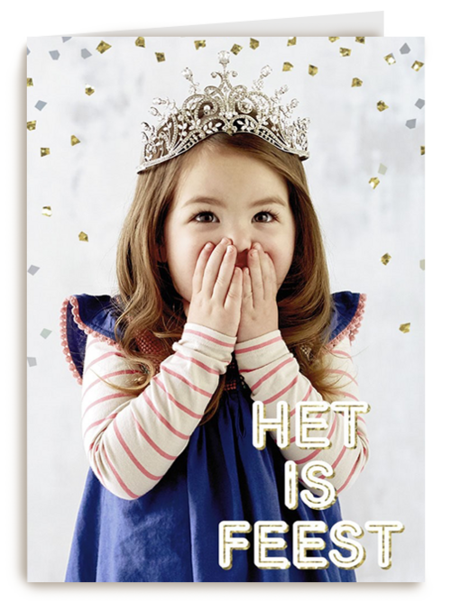 het is feest met glitters