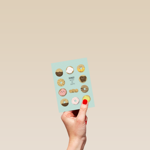Donut Worry Be Happy