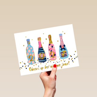 Cheers Op Het Nieuwe Jaar