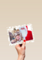 kerstman fotokaart