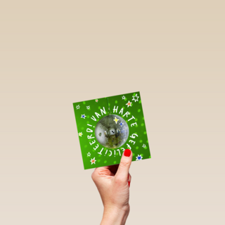 Van Harte Discobal Groen