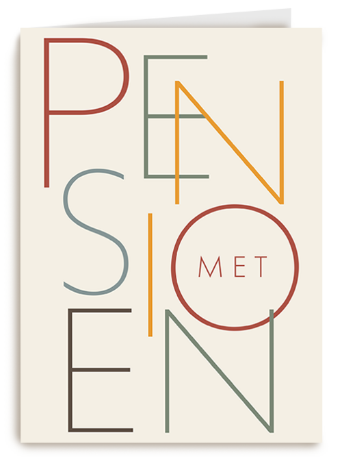 Kaart Hallmark | Pensioen | Pensioen Kaart Met Pensioen