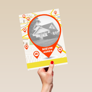 nieuwe woning nieuw adres google maps