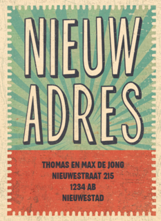 verhuizingbericht nieuw adres