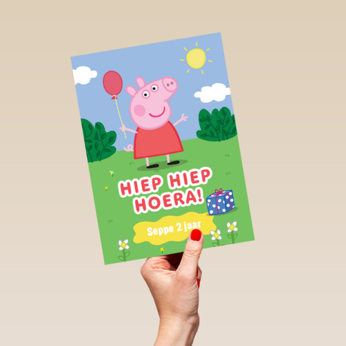 Peppa Pig Hiep Hiep Hoera