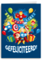 Avengers verjaardagskaart slinger