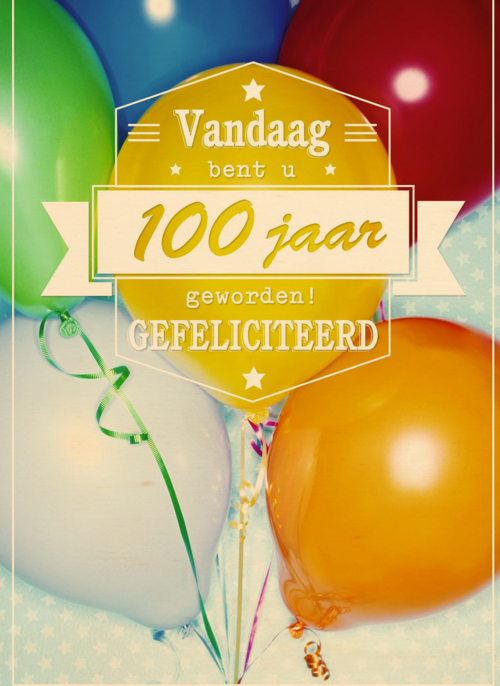 ballonnen honderd jaar geworden