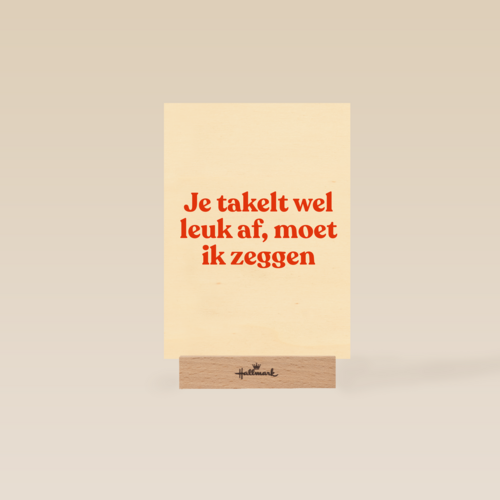 verjaardag kaart andc grappig je takelt wel leuk af moet ik zeggen