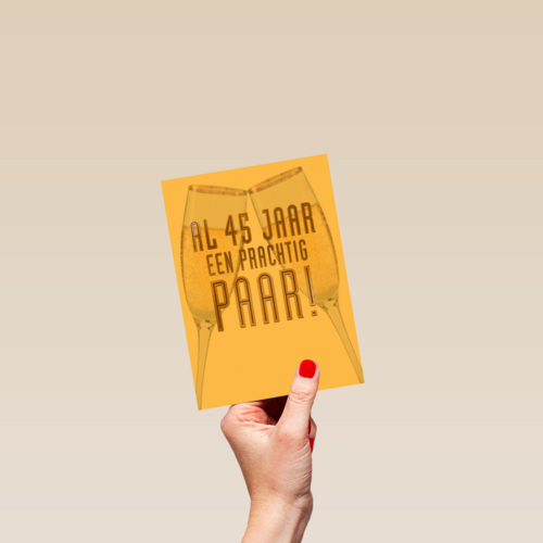 Al 45 jaar een prachtig paar