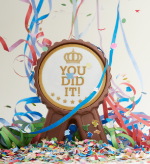 Chocomedaille You did it