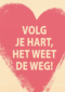 Sterktekaart volg je hart
