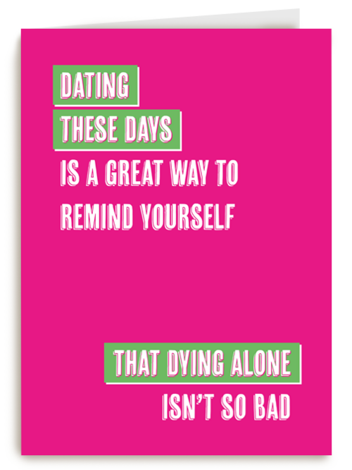 Liefde kaart grappig Dating these days