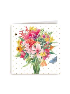 Kaart flowers by Marjolein Bastin Boeket bloemen