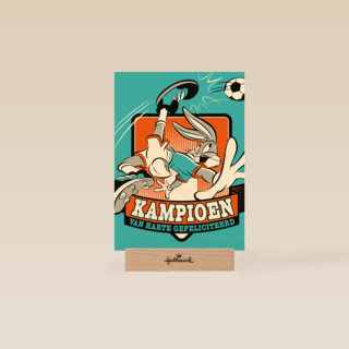 kampioen van harte gefeliciteerd met bugs bunny
