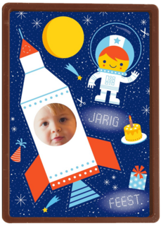 van harte vanuit de raket