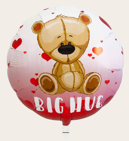 Ballon Big Hug Beertje Rood