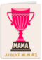 Complimentkaart mama jij bent mijn nummer 1