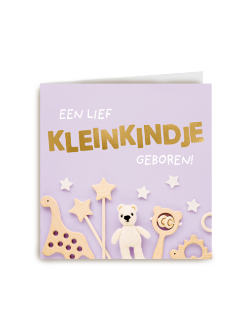 felicitatiekaart kleinkindje