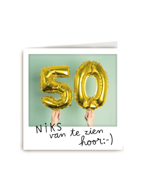 polaroid 50 jaar oud vijftig