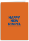 Verjaardagskaart vrouw grappig Happy new rimpel