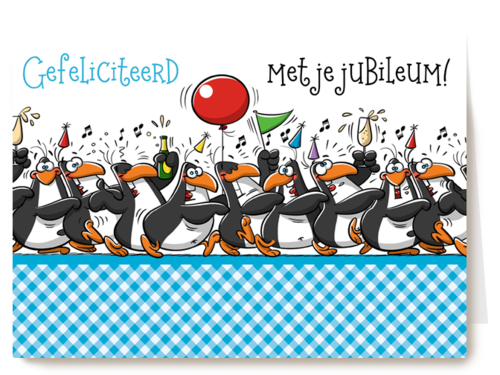 Kaart Hallmark | Jubileum | Gefeliciteerd Van Ons Allemaal