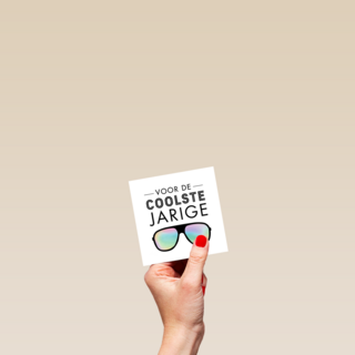 voor de coolste jarige zonnebril