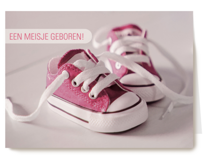 meisje schoentjes geboren